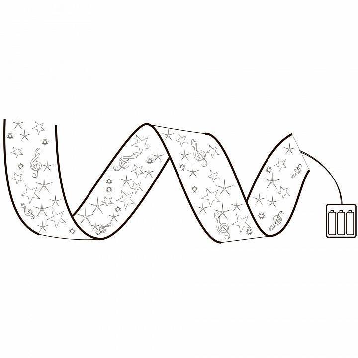 Гирлянда Супернить Uniel ULD-S1000-100/SCB/3AA UL-00010900