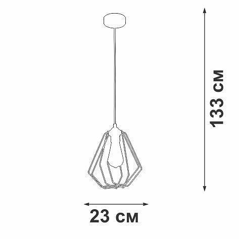 Подвесной светильник Vitaluce V2867 V2867-1/1S