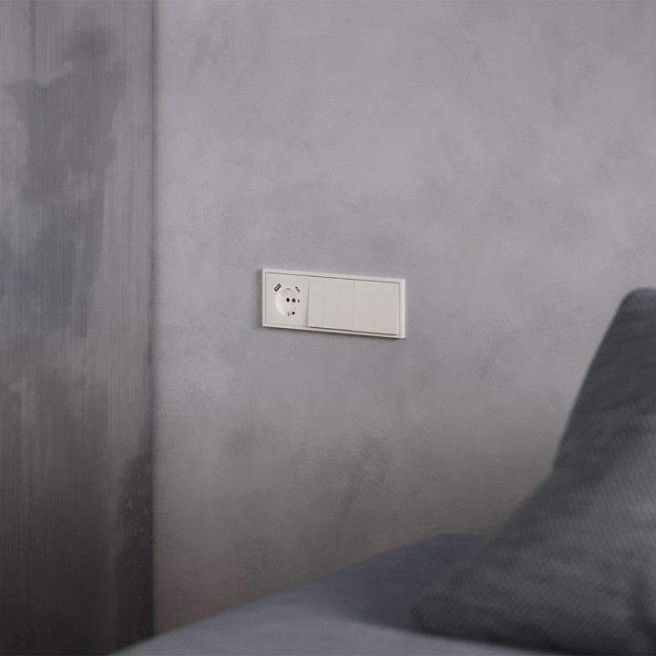 Клавиши для выключателя двухклавишного Voltum S70 VLS000313