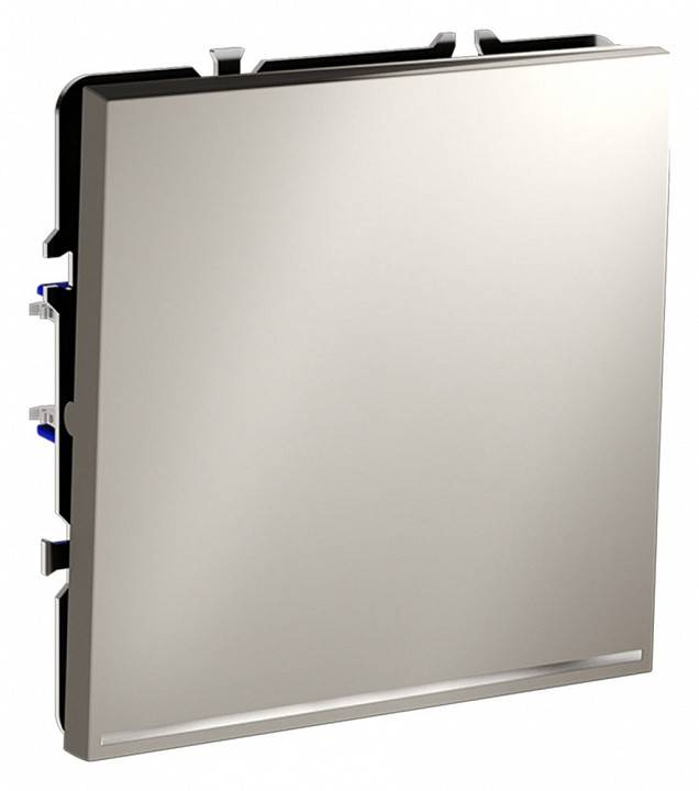 Выключатель одноклавишный с подсветкой Voltum S70 VLS010203