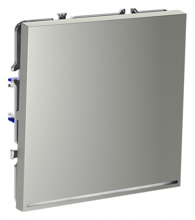 Выключатель одноклавишный с подсветкой Voltum S70 VLS010205