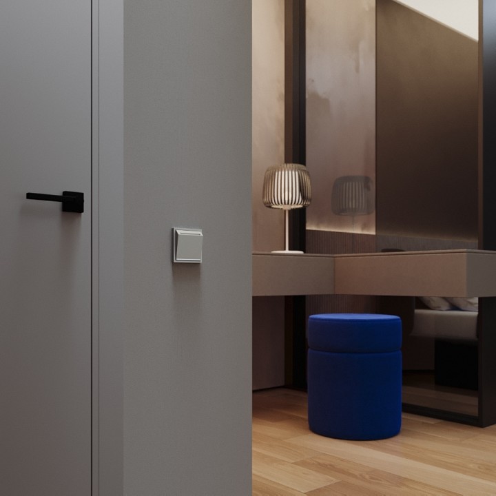 Электронный карточный выключатель без рамки Voltum S70 VLS010705