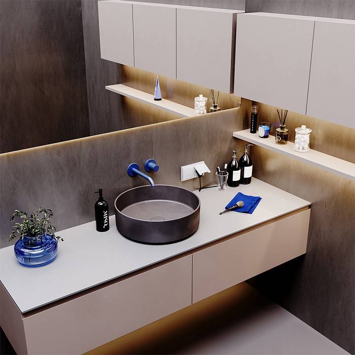 Розетка с заземлением и со шторкой, без рамки с крышкой Voltum S70 VLS040301