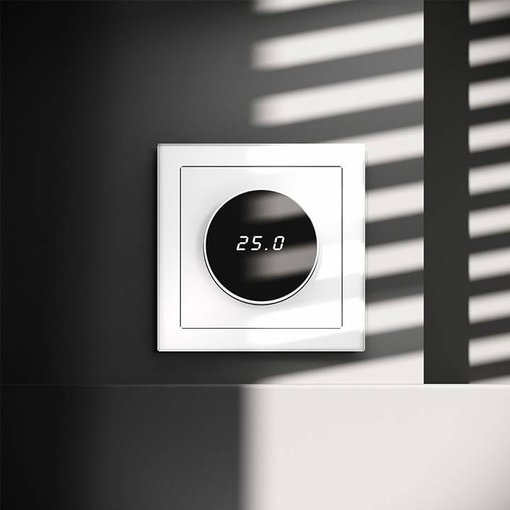 Терморегулятор электромеханический для теплого пола без рамки Voltum S70 VLS070102