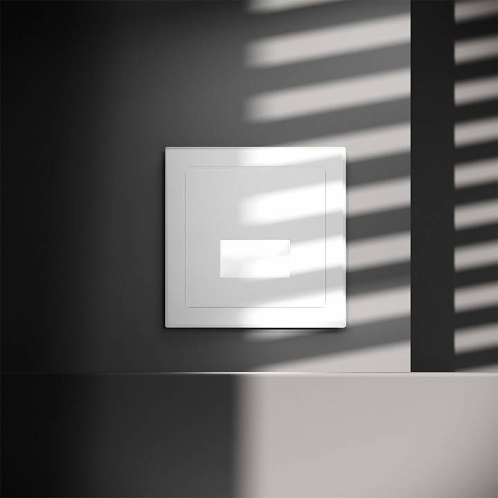 Заглушка для поста с подсветкой, без рамки Voltum S70 VLS070602