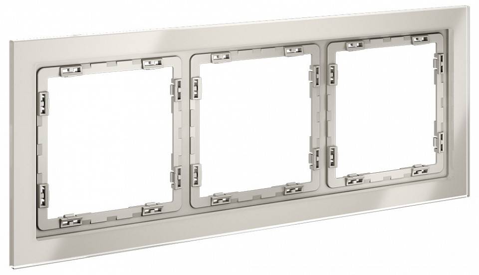 Рамка на 3 поста Voltum S70 VLS110303