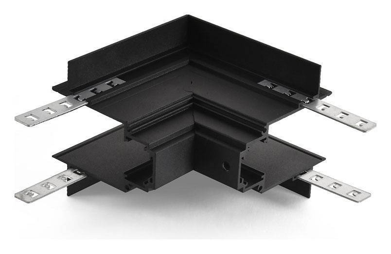 Соединитель угловой внешний для треков встраиваемых Wolta  WML-ROC/02B