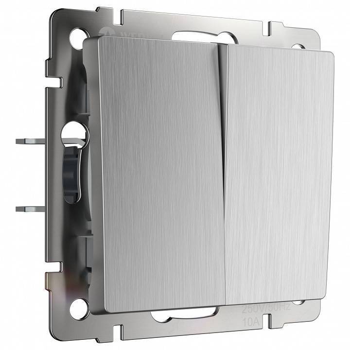 Выключатель двухклавишный без рамки Werkel W1120009