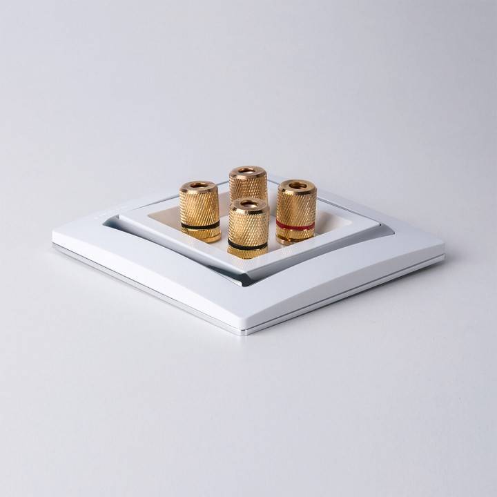 Розетка акустическая Werkel без рамки белая a051376