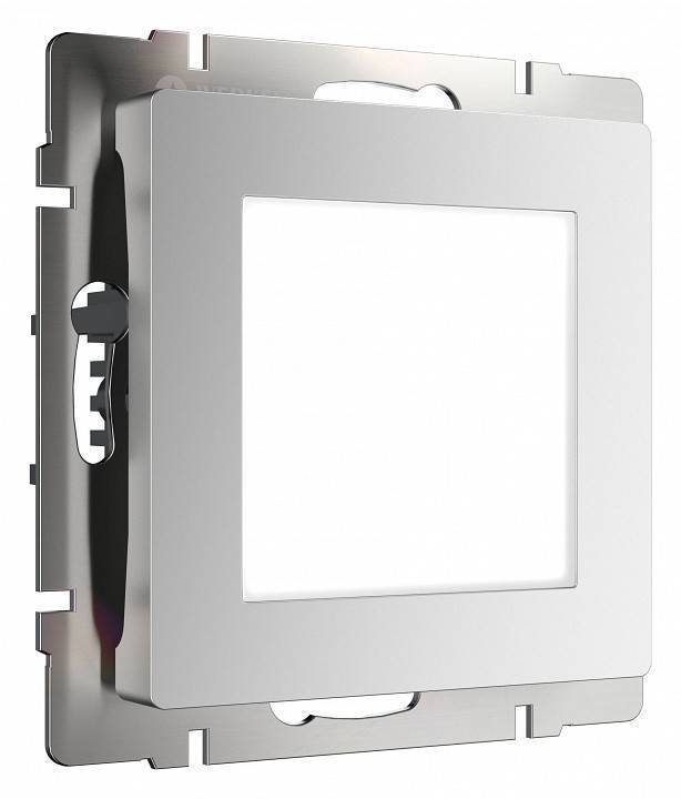 Заглушка для поста с подсветкой Werkel W115 серебряный W1154306