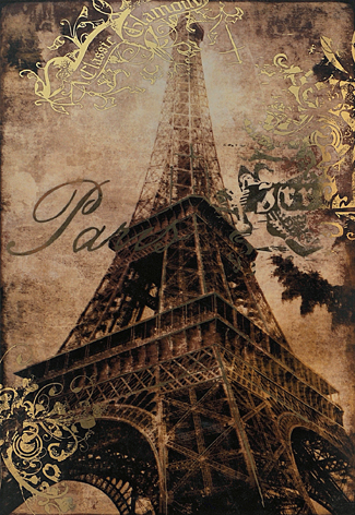 Декор Atem Esta Paris 2 Башня 27.5х40 см 13689185