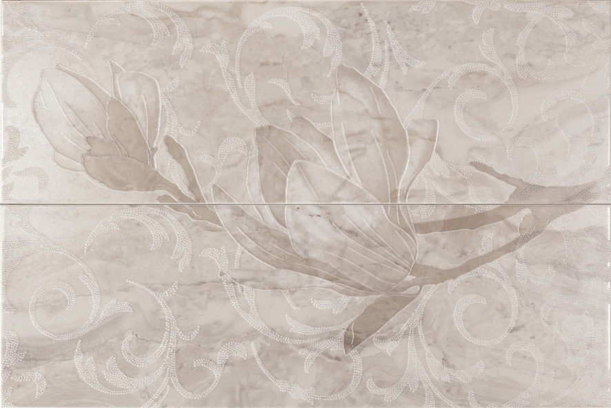Декоративное панно Pamesa Ninive Perla (из 2-х плиток) 50х75 см х9999050055