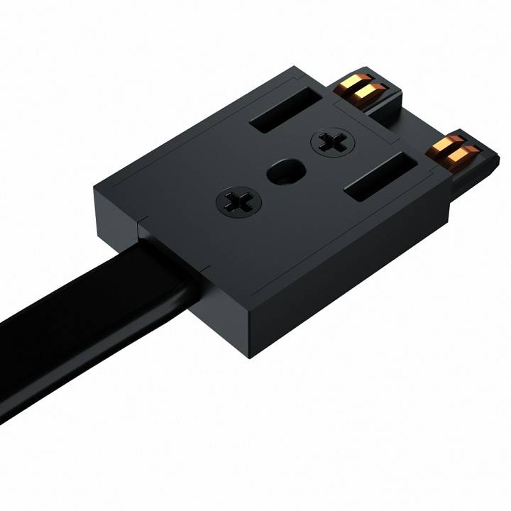 Токопровод концевой iLedex Technical VISION48/25 POWER INN 4825-L3000-BK