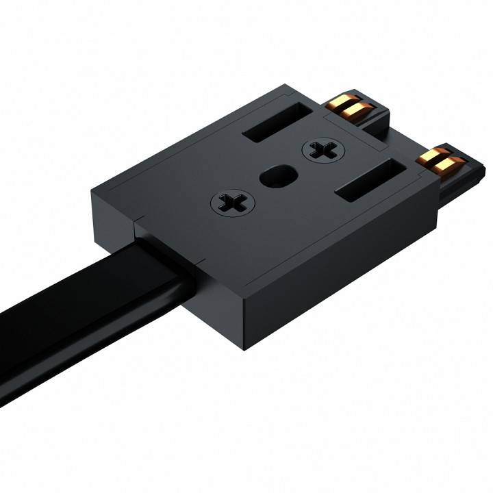 Токопровод концевой iLedex Technical VISION48/25 POWER INN 4825-L3000-BK