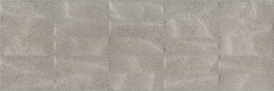 Плитка настенная Kerama Marazzi Безана серая структура обрезная 25х75 см 12152R