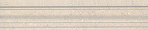Бордюр багет Kerama Marazzi Сады Сабатини серый 5,5х25 см BLE015