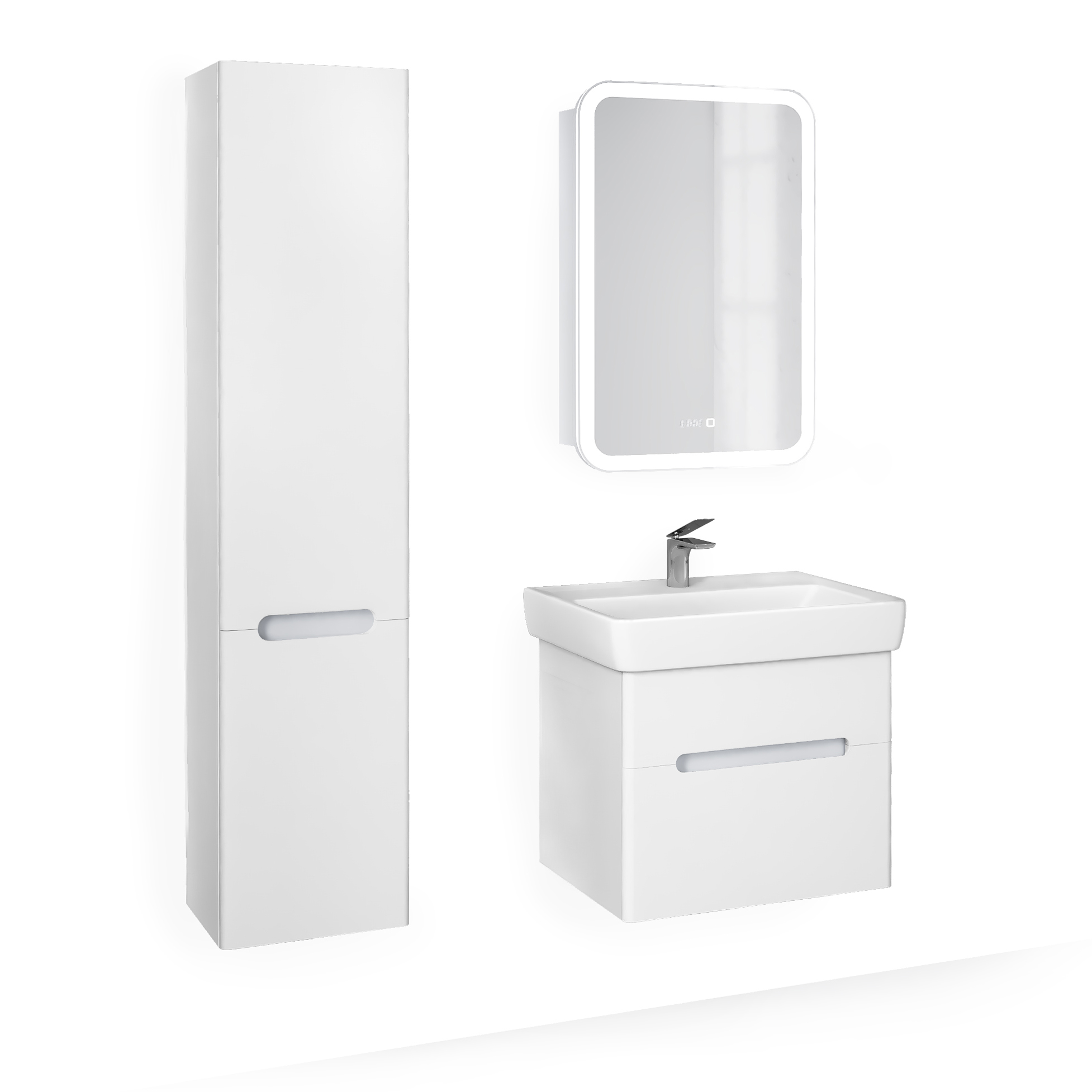 Пенал подвесной Laparet Accord белый Acc.04.115/P/W