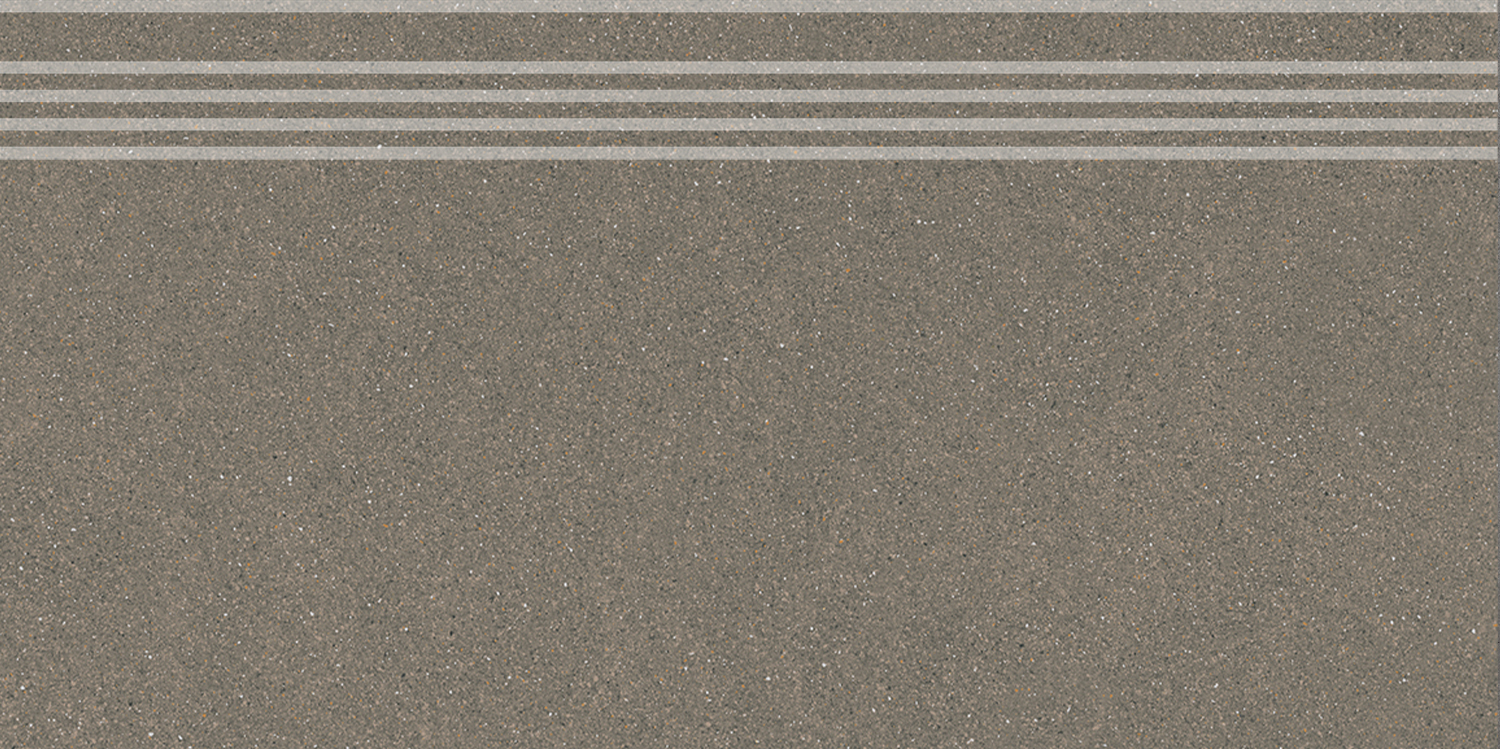 Ступень Kerama Marazzi Джиминьяно коричневый матовый обрезная 30х60 см DD254220R/GR