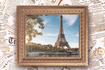 Декор Дельта Керамика Newspapers 20х30 см D2D130