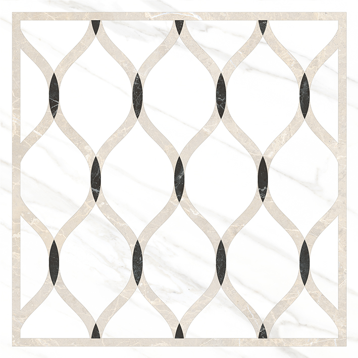 Декор Vitra Marmori Wavy 60х60 см K945336LPR01VTEP