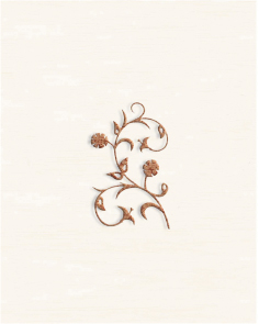 Декор Cersanit Albero светло-бежевый 20x25 см AB2B301