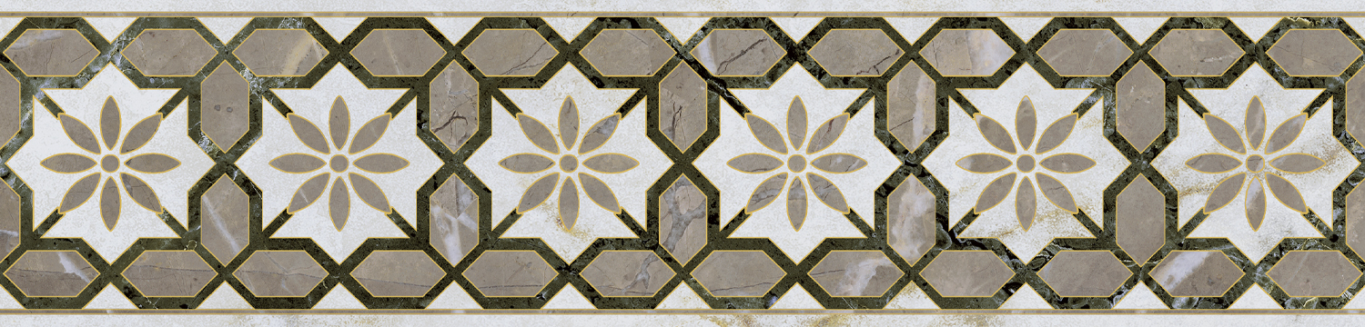 Бордюр Kerama Marazzi Серенада 5 глянцевый обрезной 30х7,2 см VT/A575/11000R