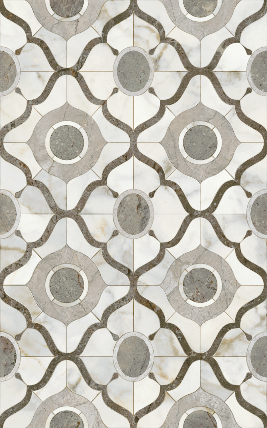 Декор Kerama Marazzi Кантата глянцевый 25х40 см OS\A278\6000