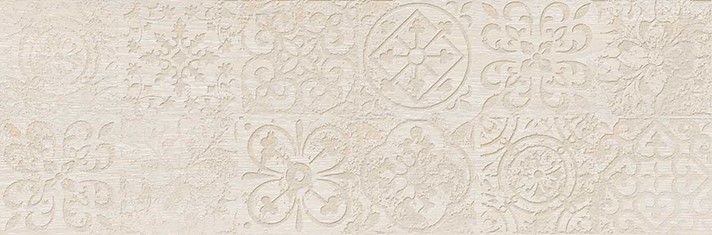 Декор LB-Ceramics Венский лес белый 19.9х60.3 см 7264-0002-1001