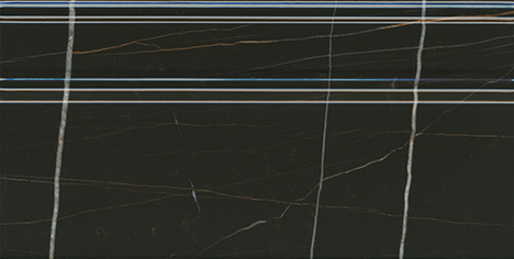 Плинтус Kerama Marazzi Греппи черный обрезной 20х40 см FME008R