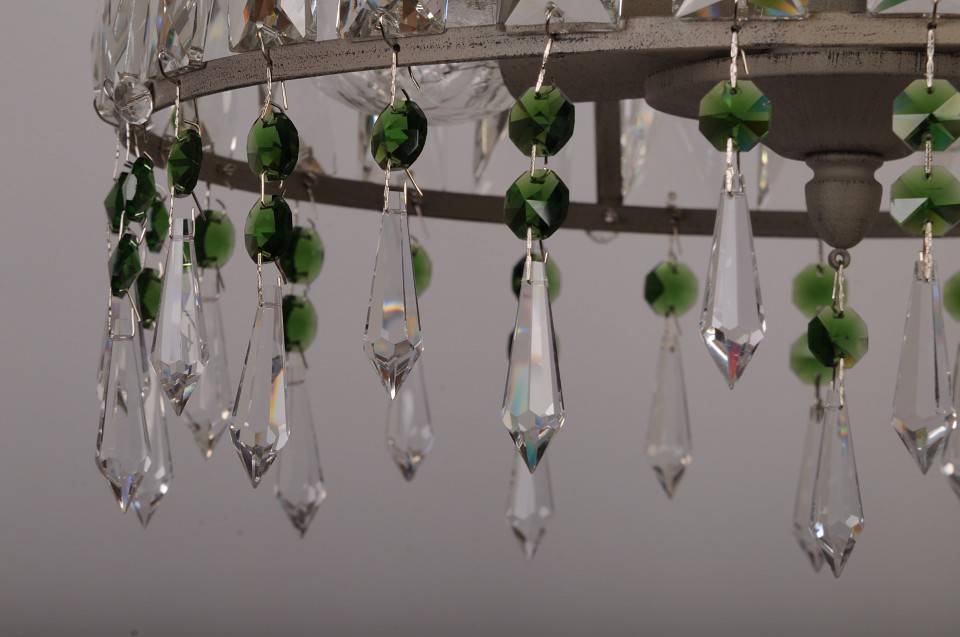 Подвесной светильник Abrasax L.7392-5GR зеленый L.7392-5GR