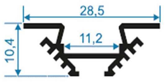 Короб накладной Apeyron Electrics  08-07-ЧБ