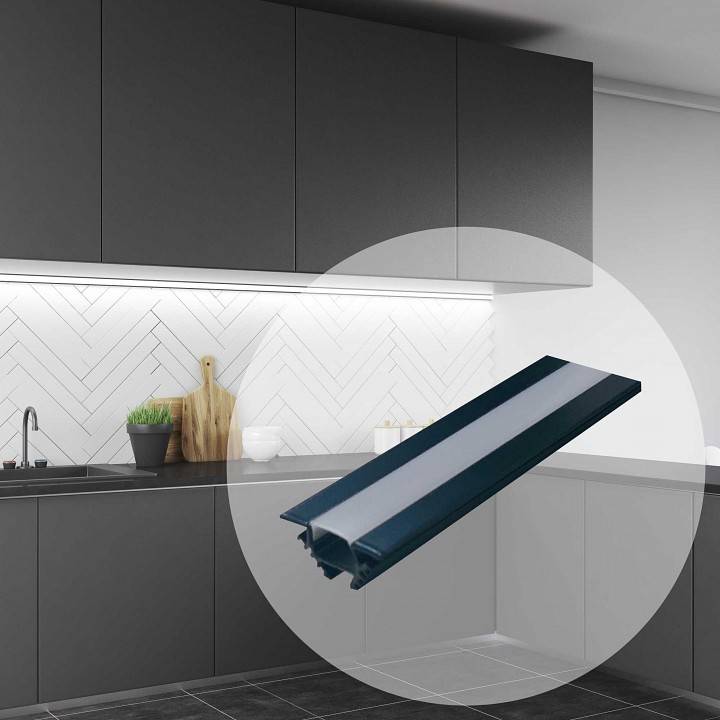 Короб накладной Apeyron Electrics  08-07-ЧБ