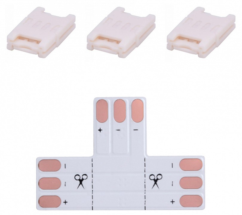 Соединитель лент T-образный жесткий Apeyron Electrics  09-101