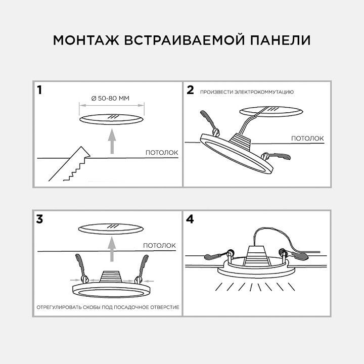 Встраиваемый светильник Apeyron Electrics  LP-11
