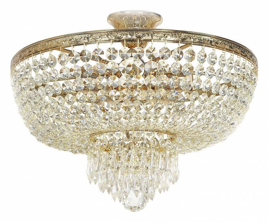 Люстра на штанге Arti Lampadari Nonna Gold Nonna E 1.3.40.502 G