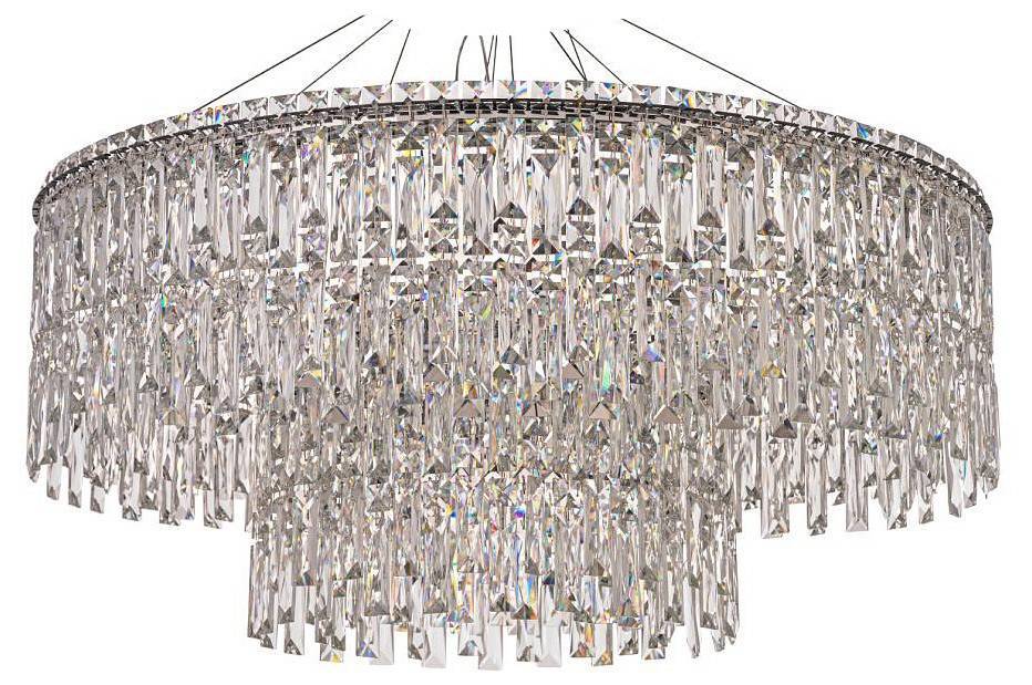 Подвесная люстра Arti Lampadari Ovindoli Nickel Ovindoli L 1.5.80+40.100 N