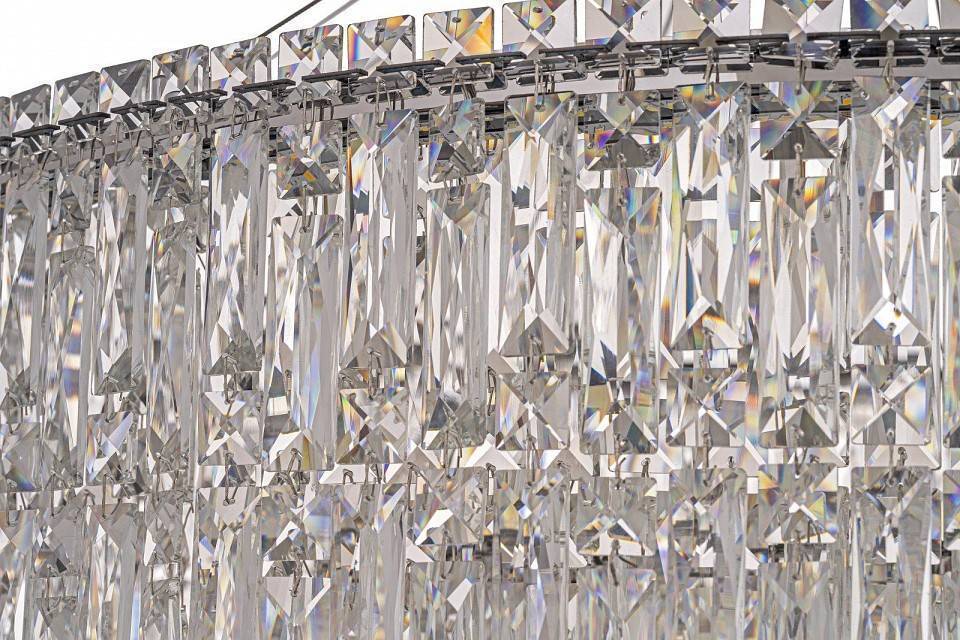 Подвесная люстра Arti Lampadari Ovindoli Nickel Ovindoli L 1.5.80+40.100 N