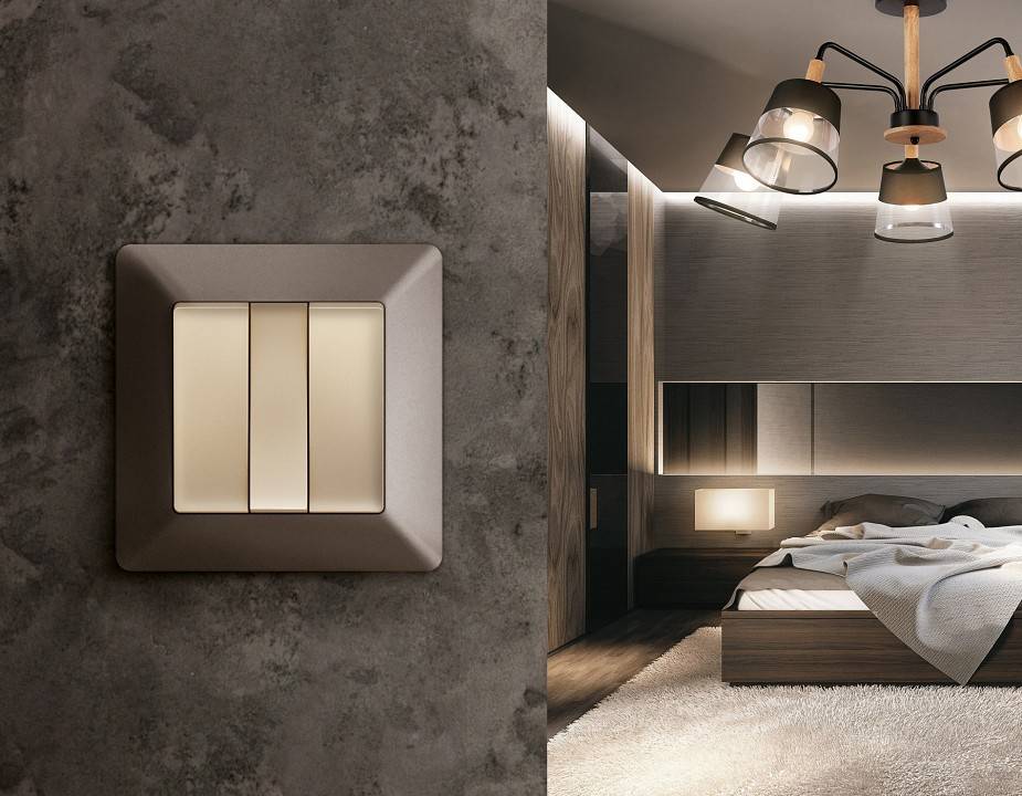 Рамка на 4 поста Ambrella Volt Line AF110634