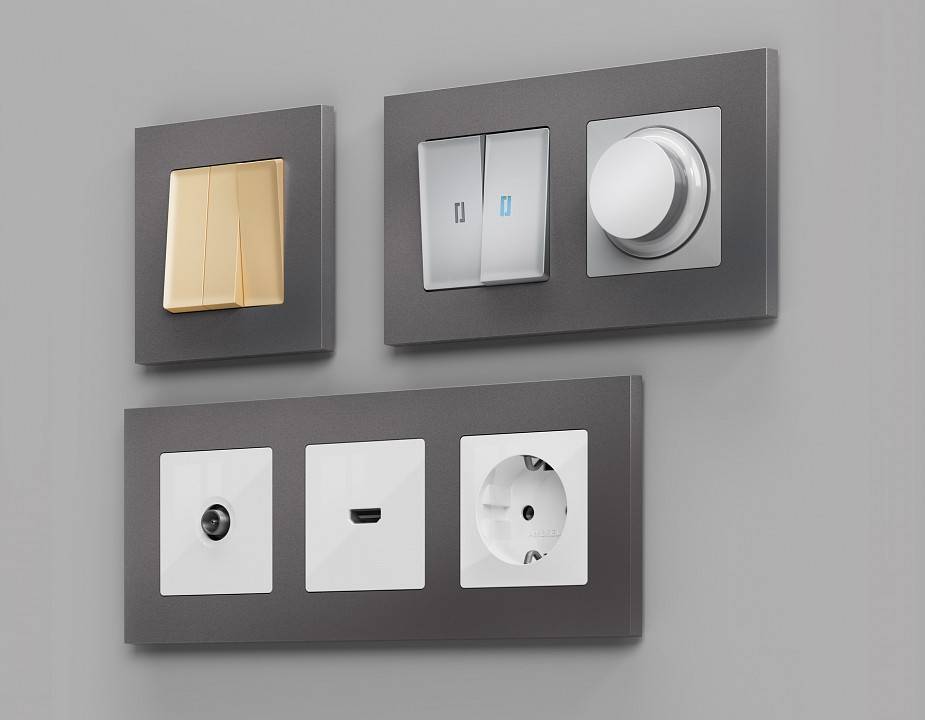 Рамка на 2 поста Ambrella Volt Qubi AF250652