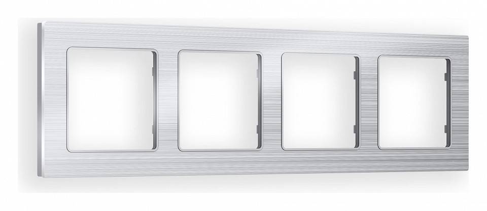 Рамка на 4 поста Ambrella Volt Platos Металл AF550104