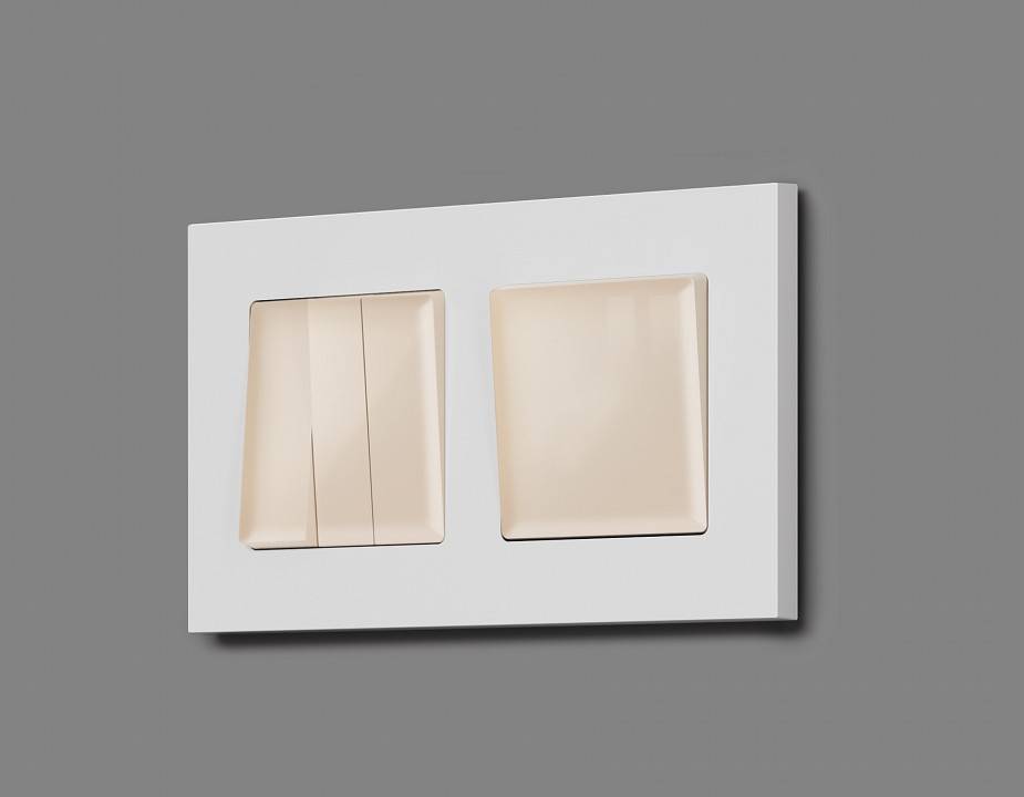 Выключатель перекрестный одноклавишный без рамки Ambrella Volt Quant MA301030