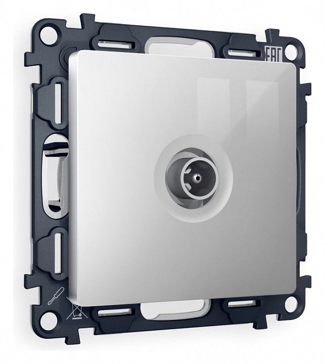 ТВ-розетка оконечная без рамки Ambrella Volt Quant MA413010