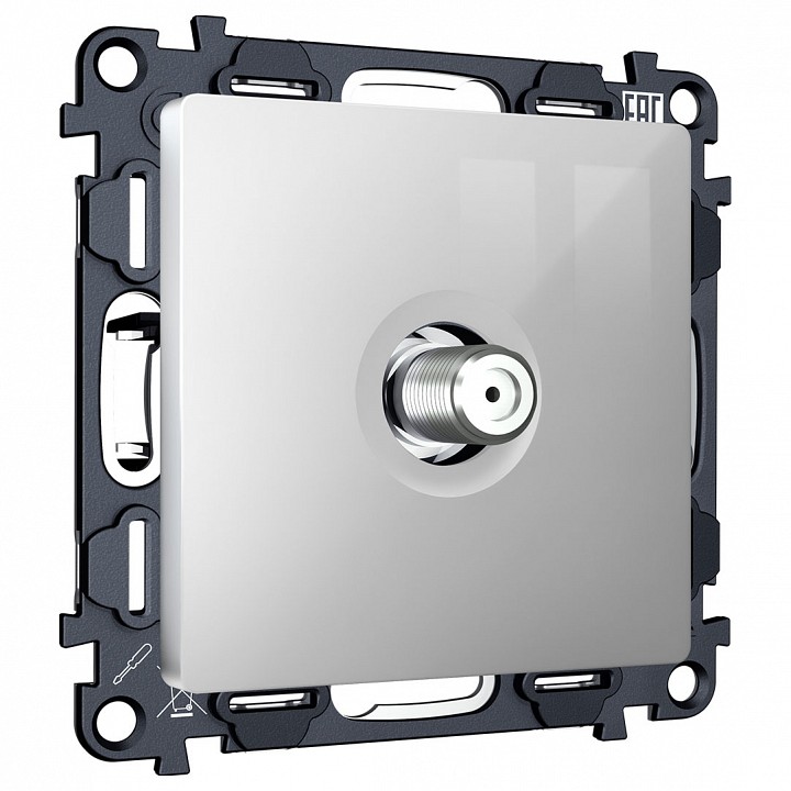 ТВ-розетка без рамки Ambrella Volt ALFA MA413050