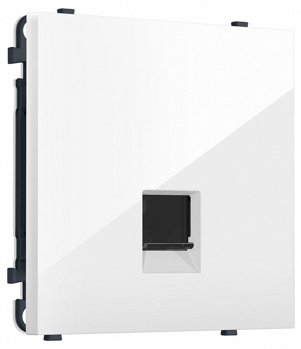 Розетка телефонная RJ-11 со штрокой, без рамки Ambrella Volt MS MS112030