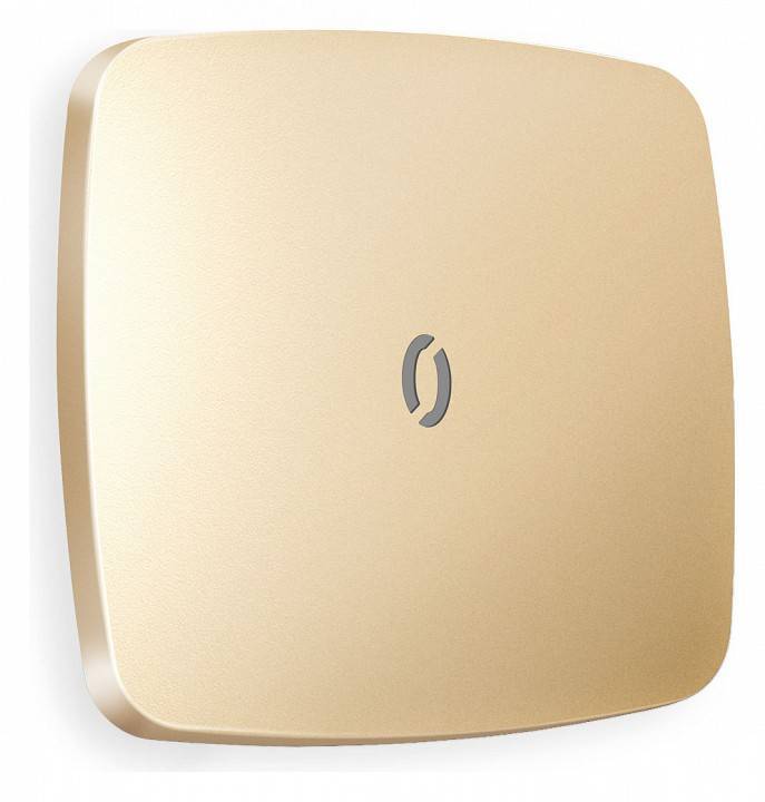 Клавиша для выключателя одноклавишного c подсветкой Ambrella Volt Quant OP6020