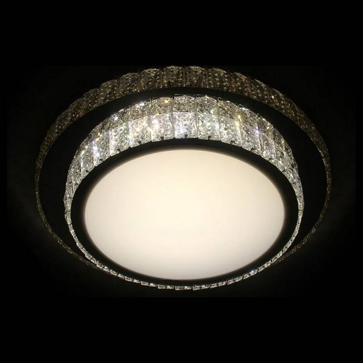 Накладной светильник Ambrella light Orbital Crystal 72 Вт D600 мм F95 CH/CL 72W D600