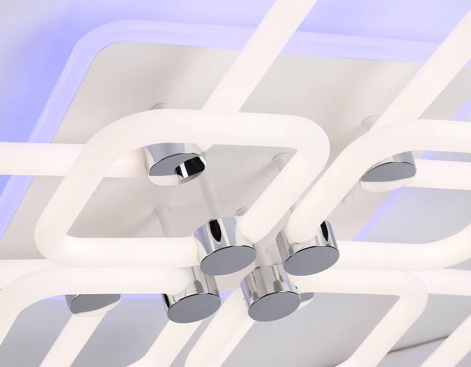 Потолочная светодиодная люстра Ambrella light FA FA3866 108 Вт с пультом FA3866