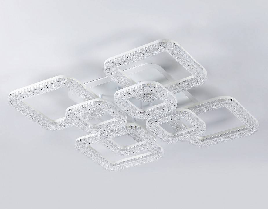 Потолочная светодиодная люстра Ambrella light FA FA3921 108 Вт с пультом FA3921