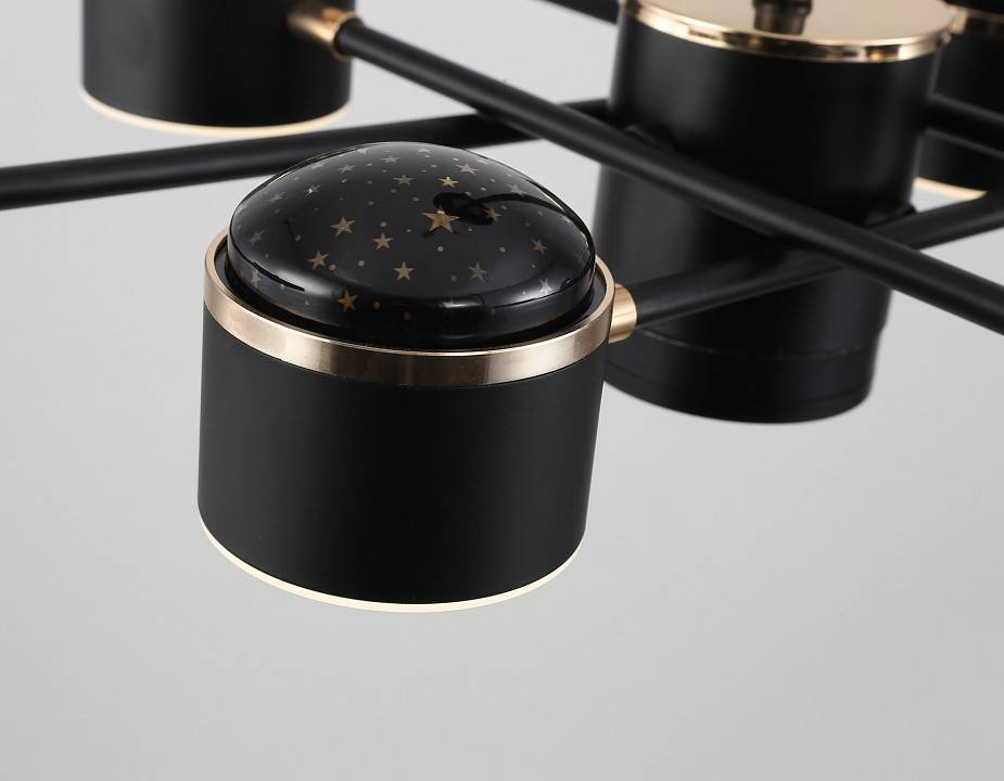 Люстра на штанге Ambrella light Fusion 9 ламп FL51629