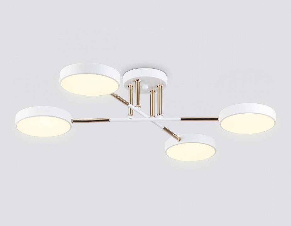 Люстра на штанге Ambrella light Fusion 11 ламп FL516331